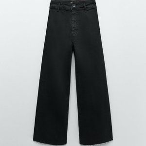 Zara Marine Straight Jeans - Black - w/Tags